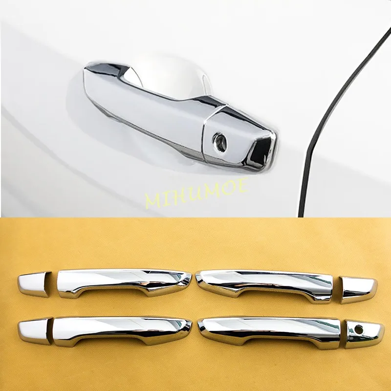 

For 2017-2022 Honda CR-V CRV Exterior Car Door Handle Cover Trims accessories Glossy Chrome 2018 2019 2020 2021
