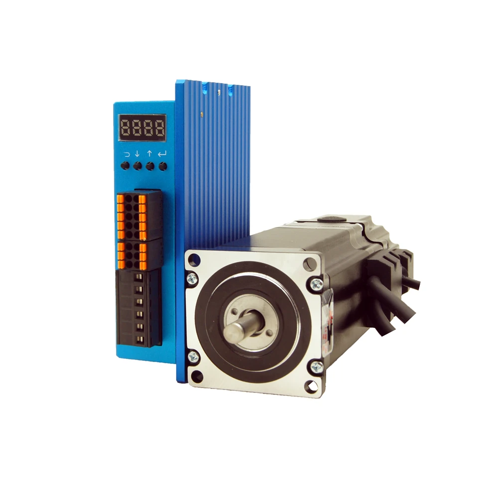 Brake 3.0Nm 60mm Easy servo motor shaft diameter 8.0mm plus driver HSE57 Closed loop stepper motor kit