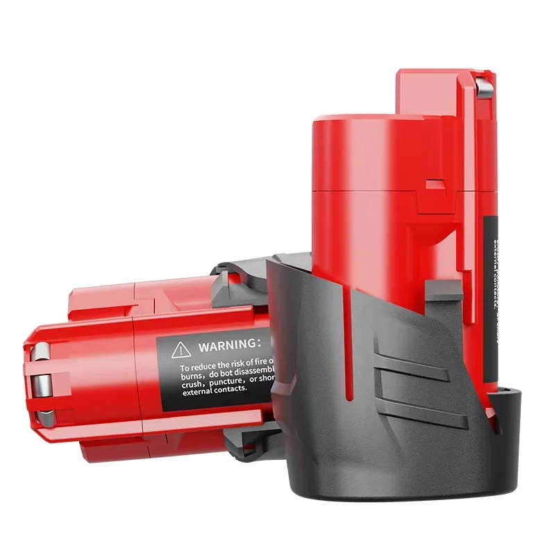 12V Battery Replacement for Milwaukee M12 Battery 3.0/6.0Ah XC 48-11-2412 48-11-2440 Compatible with