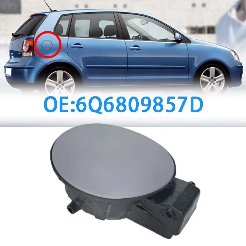 For VW Polo 02-06 6Q6809857 Fuel Filler Port Small Door Fuel Filler Port Cover Oil Tank outer Cover Primer leak proof