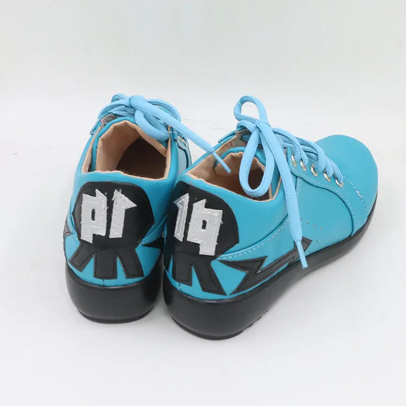 Lnklings Cosplay Shoes Splatoon 2 Blue Boots Halloween Christmas Women Men Cosplay Boots