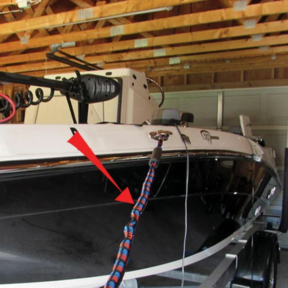 قارب بنجي خط قفص الاتهام ، حبل المراسي البحرية مع رغوة ، محرك عائم ، حبل سحب مرن ، مرساة ، أداة لرسو السفن ، 7-10 قدم