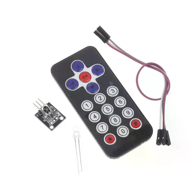 HX1838 Infrared IR Wireless Remote Control Module Kit DIY Kit Ultra-thin Wireless IR Receiver Module For