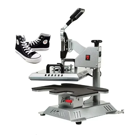 Multifunctional Swing-Away Shoe Printing Machine / High-Pressure Heat Transfer Press
