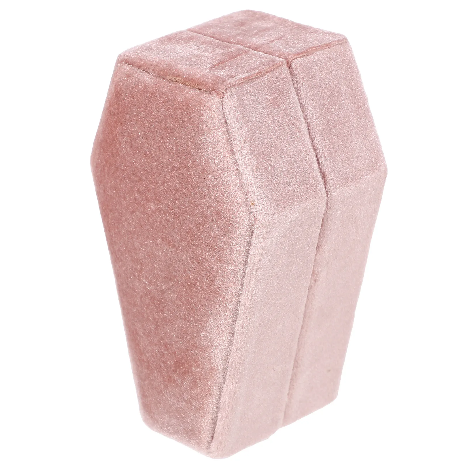 Gothic Coffin Jewelry Box Small Coffin Ring Box Organizer for Rings Earrings Wedding Proposal Halloween Decoration Storage