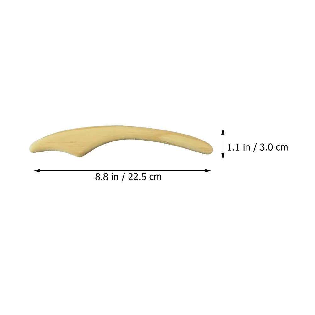 Wood Massage Wand For Face Body Sculpting Gua Sha Scraping Tool Wooden Massaging Stick For Relaxation Blood