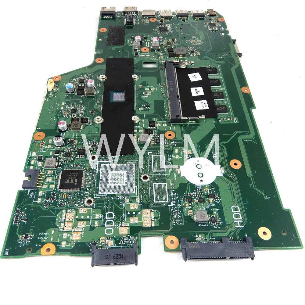 Imagem -06 - Laptop Mainboard para Asus X751sa N3050 N3150 N3700 Processador Central 4gb Ram X751s X751sj X751sv X751sa 100 Testado