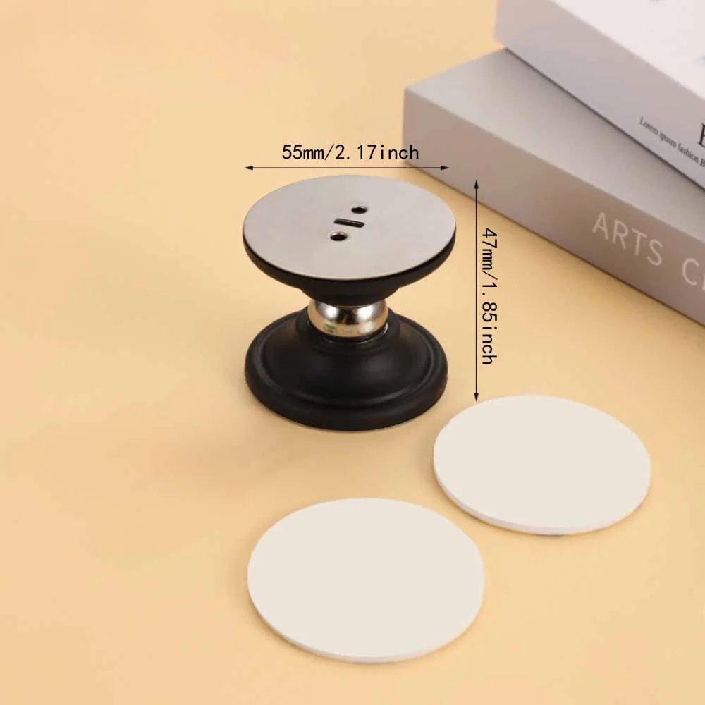 1 PCS Silicone Door Stopper Strong Magnetic Mute Touch Anti-Collision Hotel Household Door Suck Stall Barrier Cabinet Catches