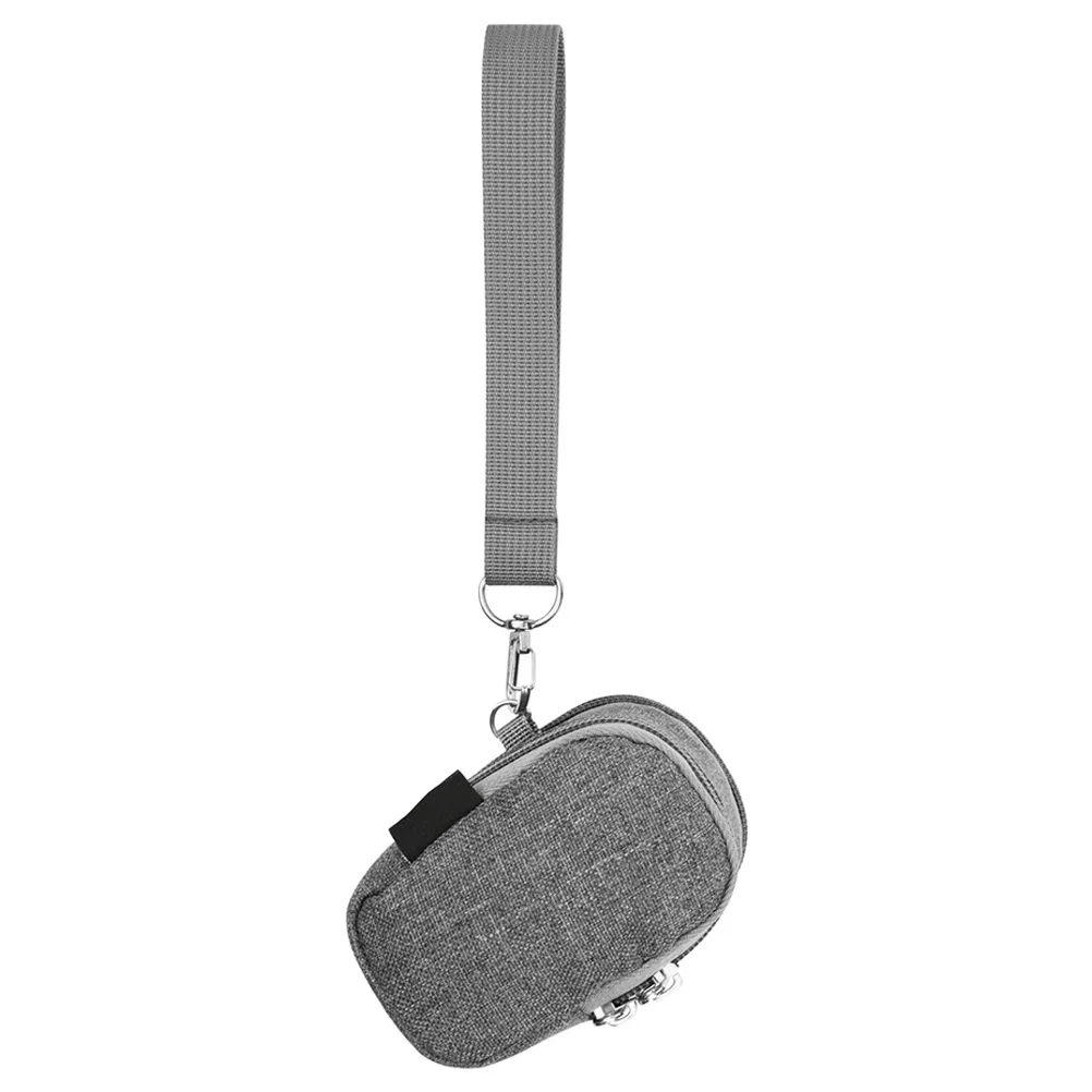 

Storage Bag Lightweight Travel Toiletry Pouch for Oxygen Machine Grey Portable Breathing Machines ganizer