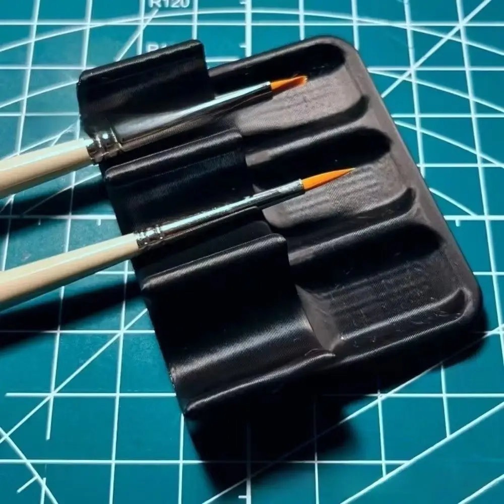 

3D-печатный пластиковый держатель для кистей: прочный, портативный, легкий, компактный органайзер для хранения кистей, подставка для художественных кистей