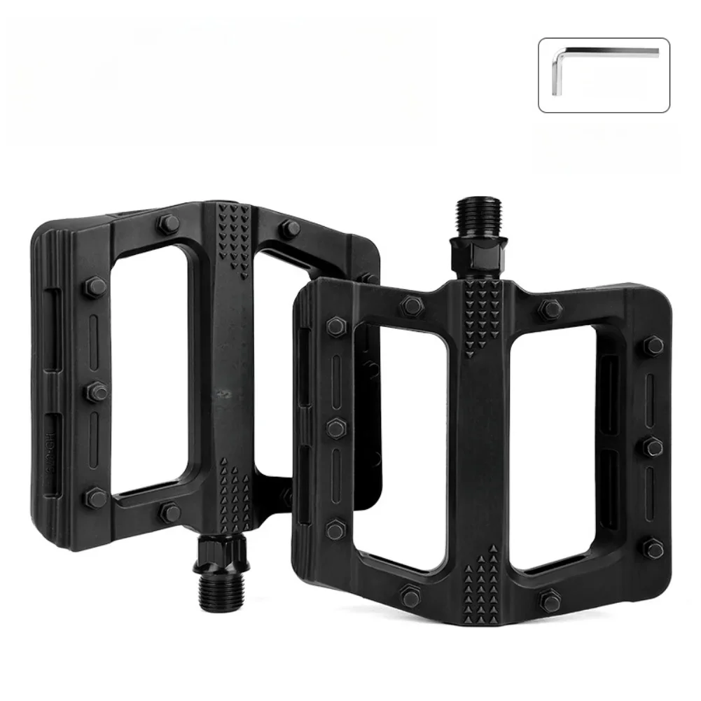 

Платформенные педали для велосипеда, для шоссейных и горных велосипедов, с противоскользящим нейлоновым покрытием, герметичными подшипниками, быстросъемные, для MTB, запчасть для велосипеда