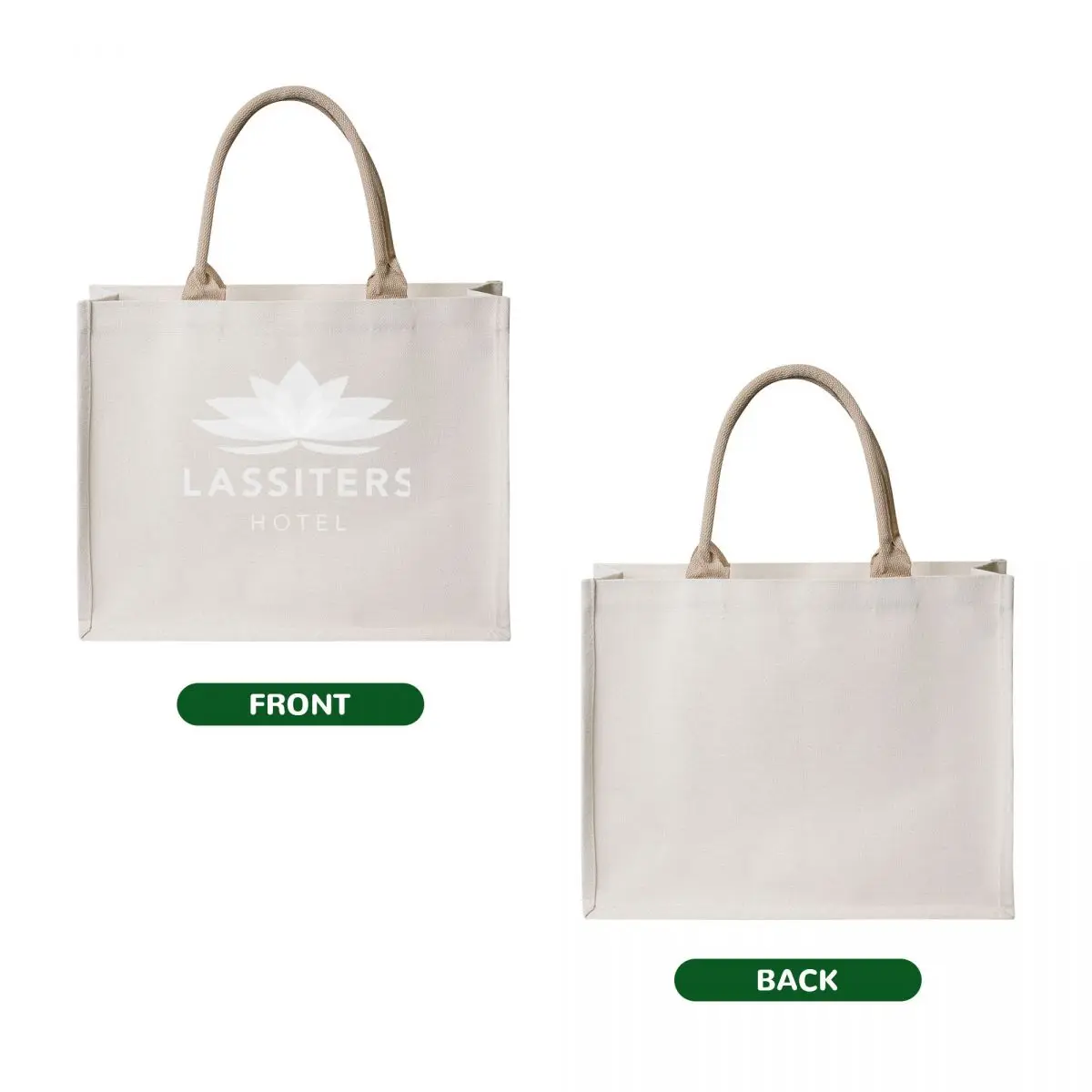 Retro Lassiters Hotel Neighbours Tote Bag reusable shopping bags Cloth bags tote bags cloth