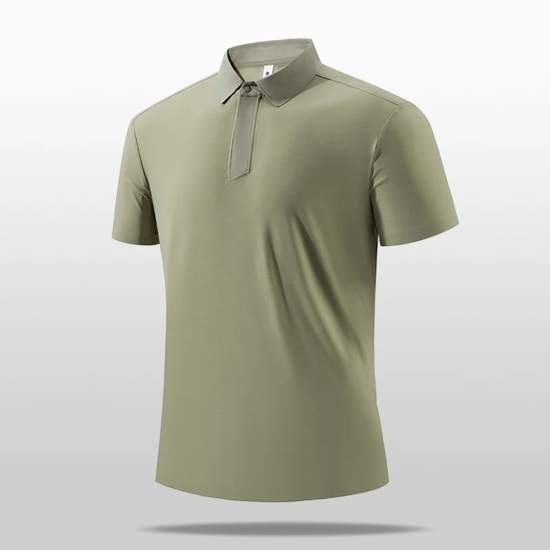 SBWL 2026 Summer New Light Fast Dry Elastic High Quality Outdoor Sports Golf Running Sports POLO Shirt Fashion Casual T-Shirt