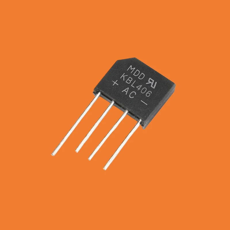 20 pieces / Genuine KBL406 4A/600V Flat Bridge Rectifier Bridge Silicon Bridge Rectifier