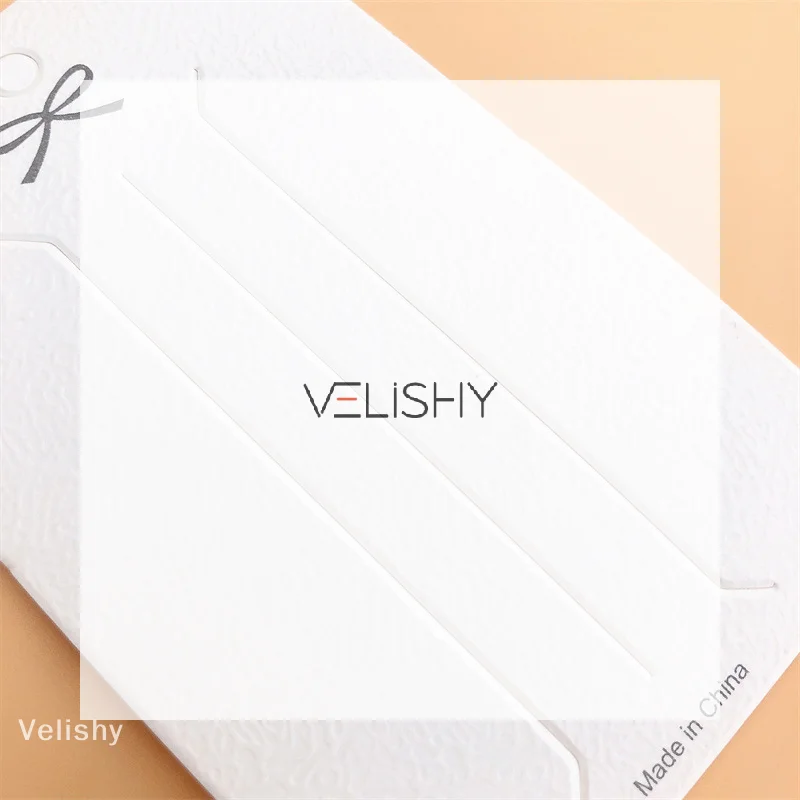 50PCS White hairpin card Trinket packaging hair display Cardboard Hair Clip