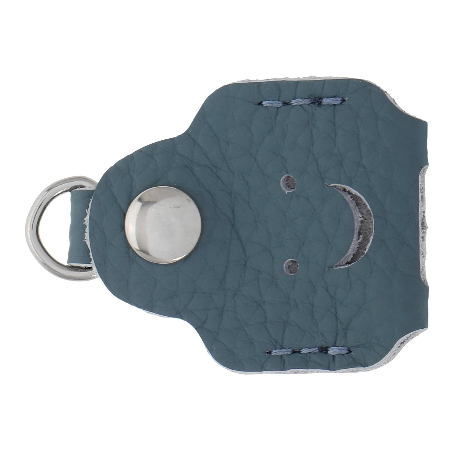 

20pcs Orange Pu Key Cover Embossed Handmade Tags For Car Keys Protective Sleeve Sewing Labels Craft Accessories