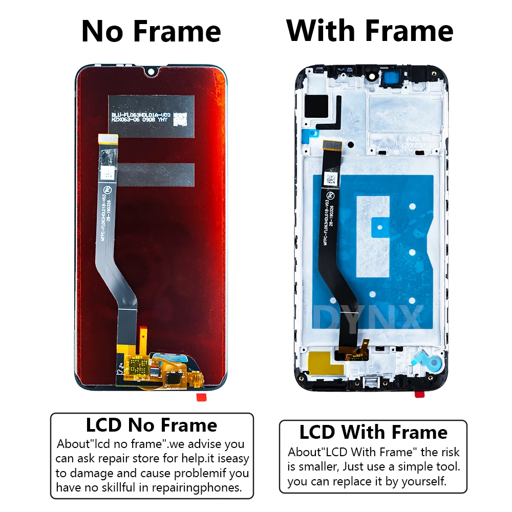 For HUAWEI Y7 2019 6.26\'\'For Ori Y7 Prime 2019 DUB-LX1 DUB-LX3 LCD Display Touch Screen Digitizer Assembly Replacement