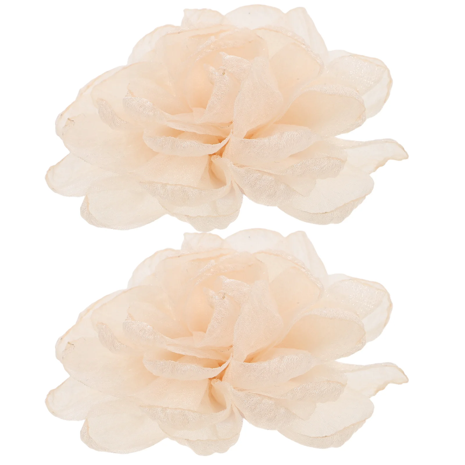 

2 Pcs High Heels Shoe Flower Versatile Decorations Accessories Girl DIY Charms for Dress Shoes Cloth Women Clips