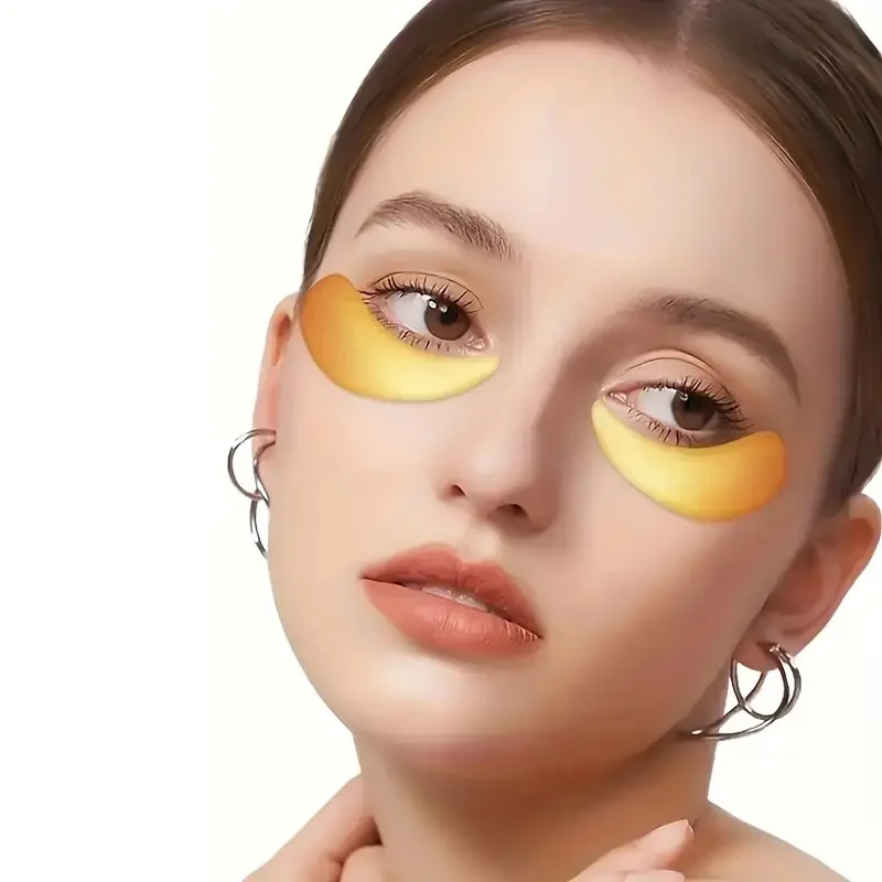 24K Gold Anti-Aging Eye Masks | Erase Fine Lines, Dark Circles & Puffiness Instantly