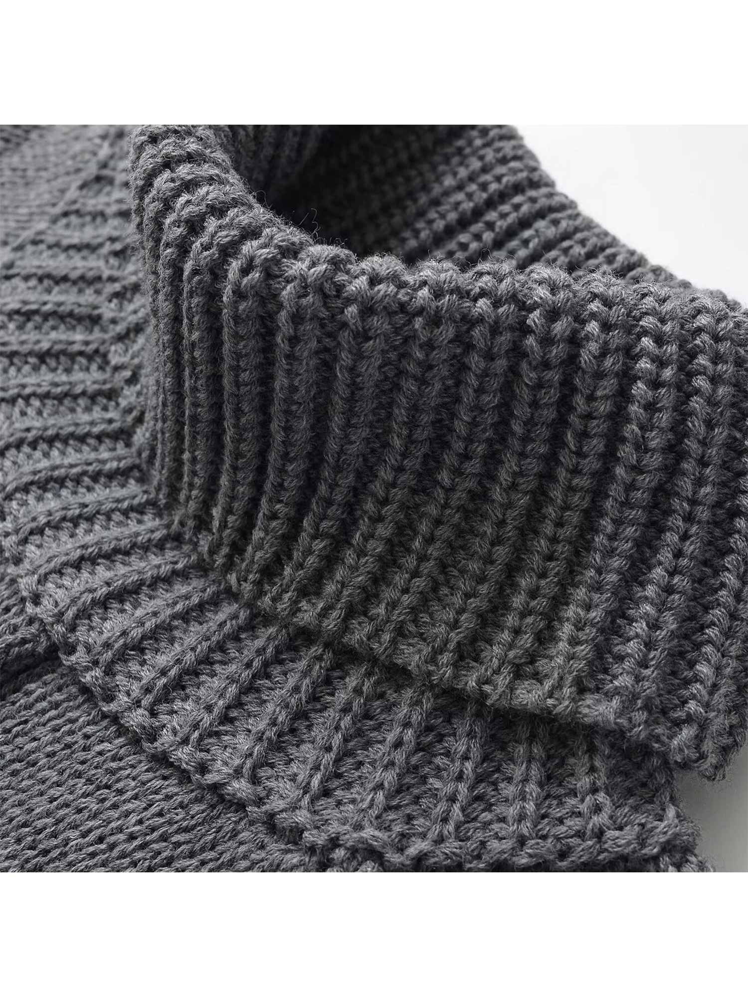 เสื้อสเวตเตอร์ไหมพรมคอเต่าสีเทาสำหรับผู้หญิง สไตล์วินเทจยุค 2000 แขนยาวสไตล์เกาหลี ผ้าแคชเมียร์ สำหรับฤดูใบไม้ร่วงและฤดูหนาว