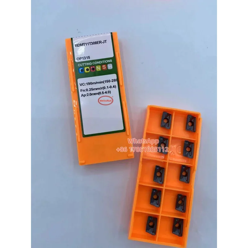 Imagem -05 - Inserção Carboneto Bdmt Insere Bdmt11t308er-jt Bdmt11t316er-jt Bdmt11t331er-jt Op1215 Op1315