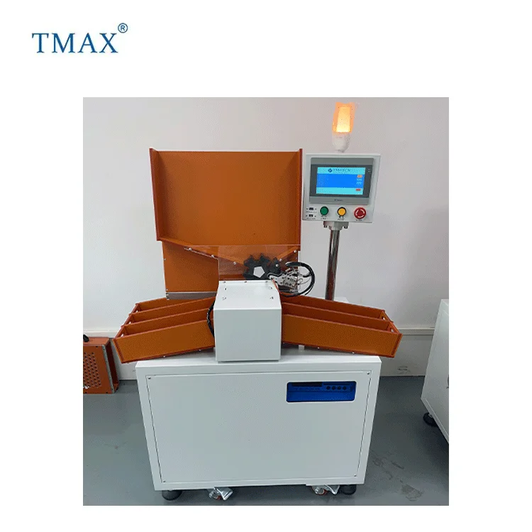 5 Channels IR Voltage Tester Cylindrical Cell Power Battery Paper Grading and Sorting Sorter Machine