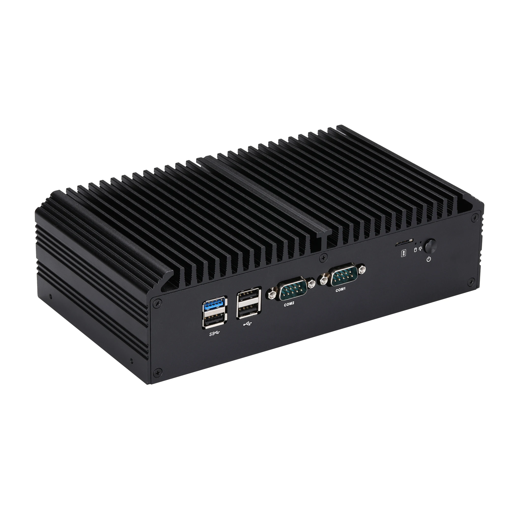 Mini PC da automatização industrial, Fanless, 6 RS232, 12th Gen, Core i3-1215U,i5-1235U,I, i7-1255U, Mini PC