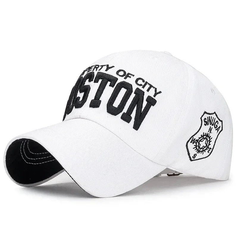 BOSTON Embroidered Baseball Caps for Men Women Snapback Hats Designer Cap Men Gorras Hombre Originales Men Golf Hat Trucker Hat