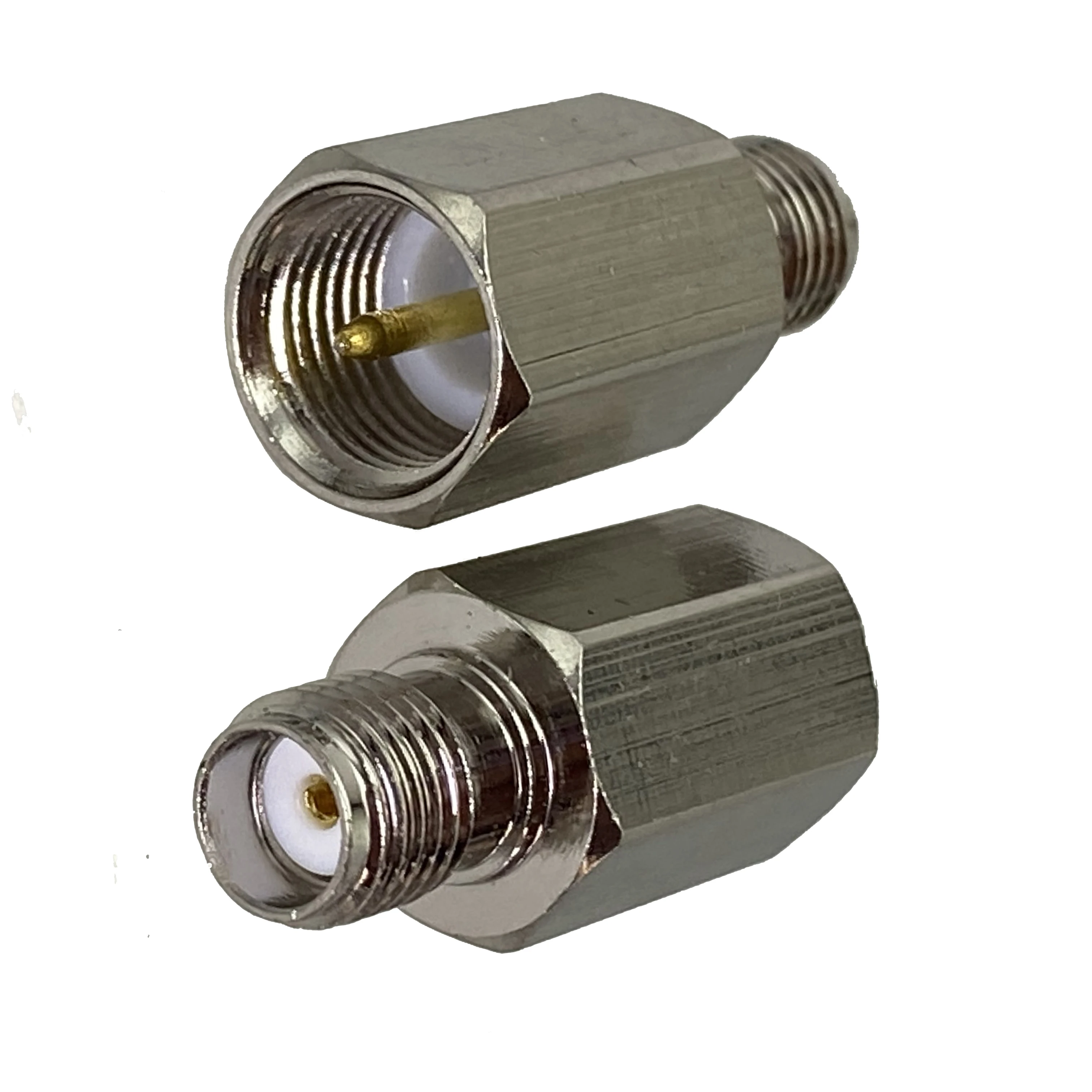 

1pcs Connector Adapter FME Male Plug to SMA Female Jack RF Coaxial Converter Straight 50ohm Wire Terminal New