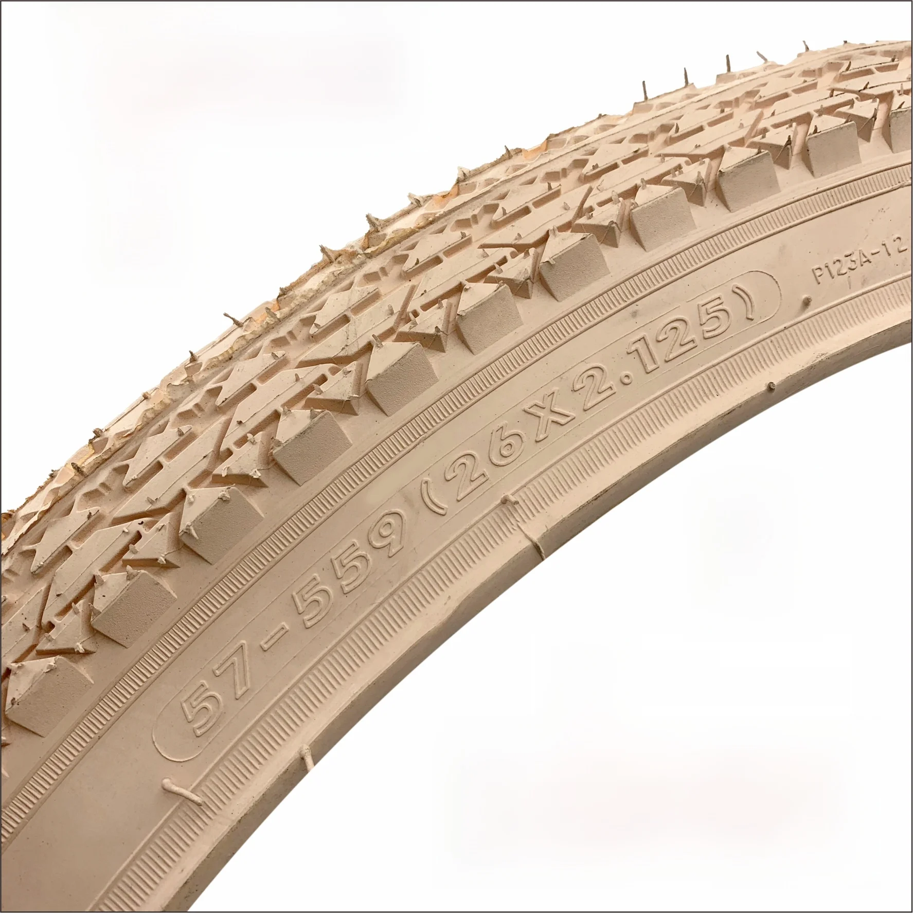 

Aike 26 Inch Retro Glossy Bicycle Tire P23A Golden Yellow Beige Inner And Outer Tire for Cycling Equipment And Accories