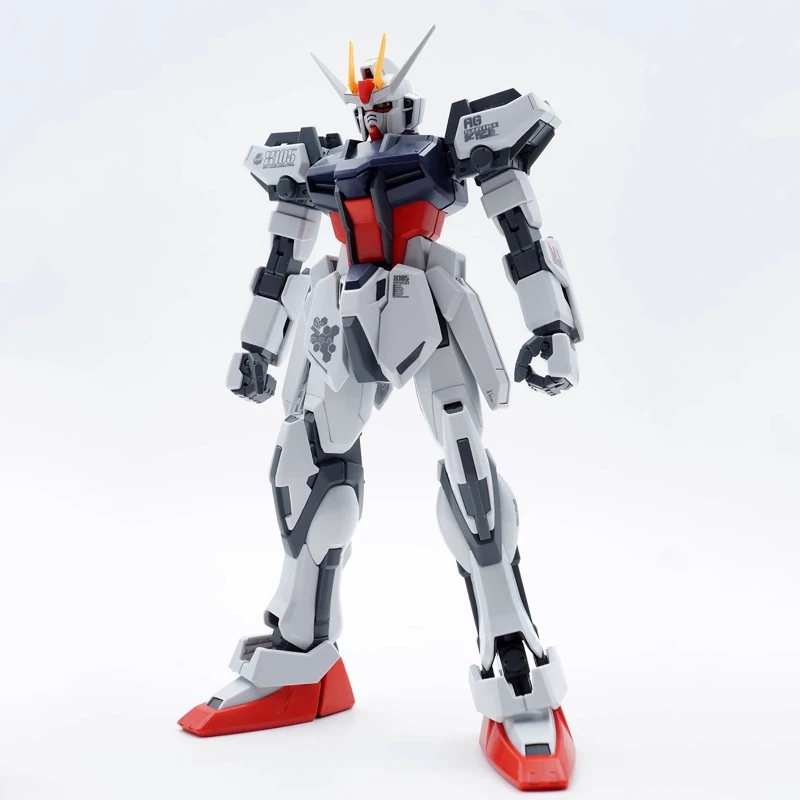 بانداي الأصلي MG Master Grade Series MG90 هجوم قوي Gundam I.W.S.P. ألعاب نموذجية لتجميع الرسوم المتحركة للأولاد قابلة للجمع #3