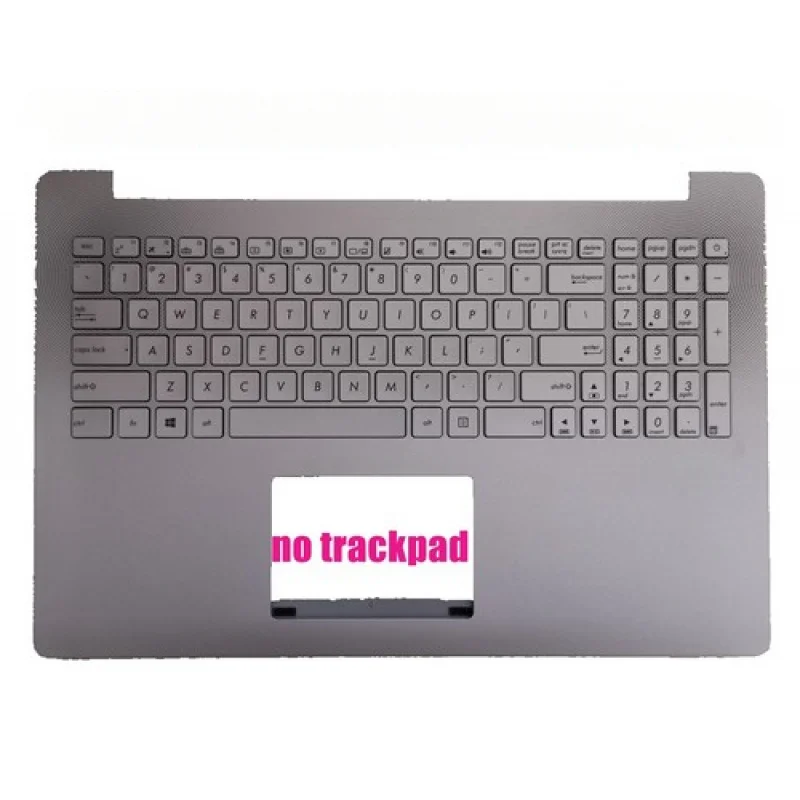 

Клавиатура с подсветкой Y + US Silver Palmrest для Asus UX501J/UX501JM/UX501JW