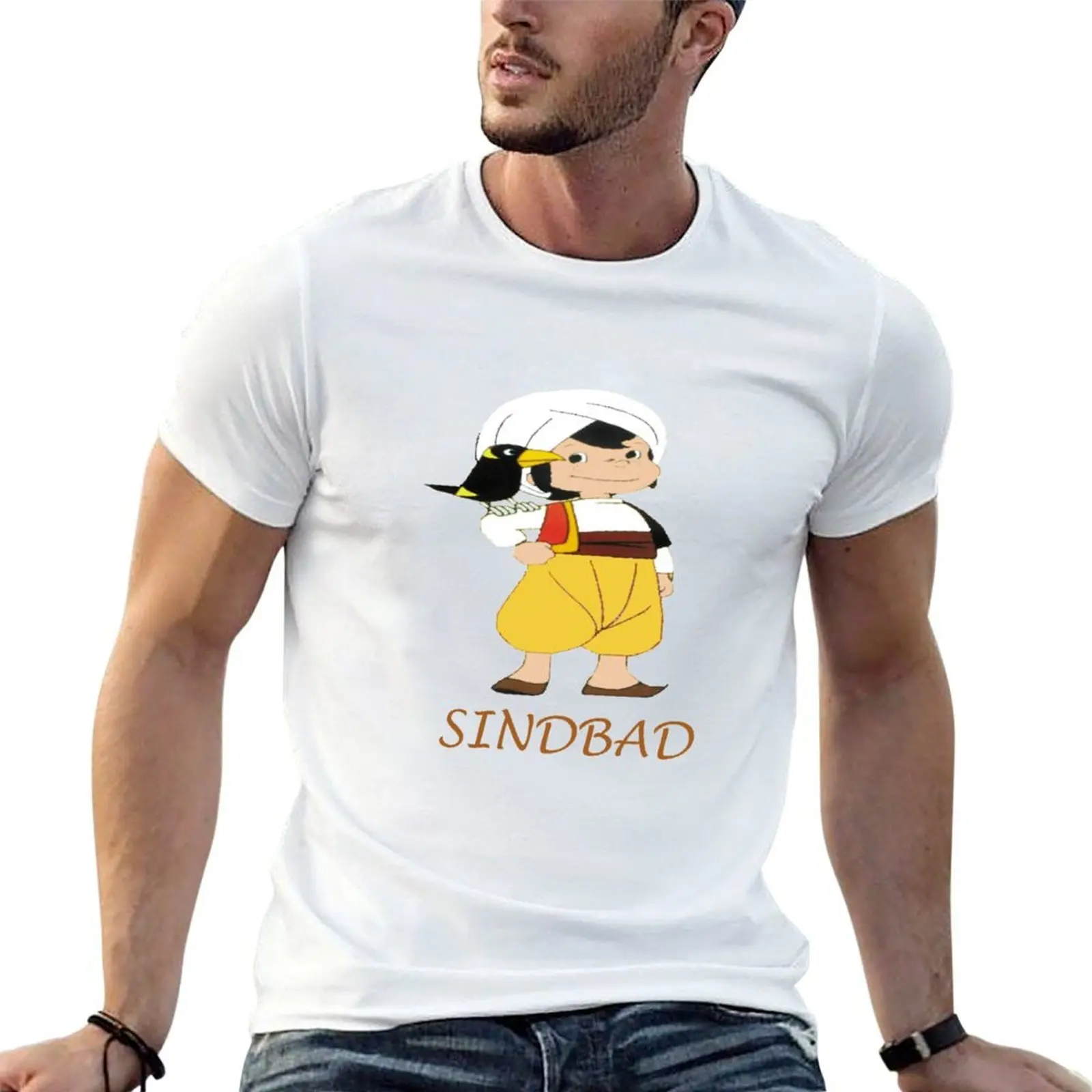 

Sindbad and Jasmin the original one T-Shirt man t shirt heavy cotton printed t shirts for man man t shirt summer T-shirt