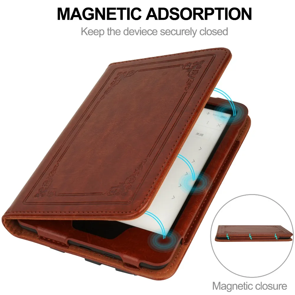 غطاء قارئ إلكتروني 6 بوصة مصنوع من الجلد C2V2L3 RS23CV حافظة واقية لجهاز Kindle Basic 2024/2024 تم إصدارها من الجيل 11/12th #4