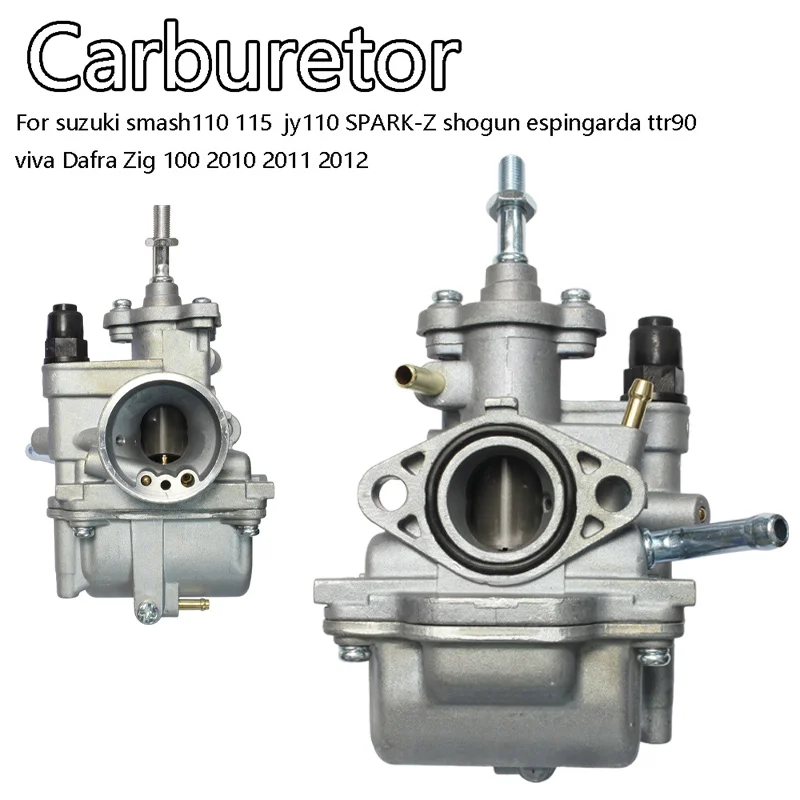 Carburador de Motocicleta Smash110/115 JY110 SPARK-Z Shogun Espingarda TTR90 Viva Dafra Zig100 2010-2012 Alta Qualidade