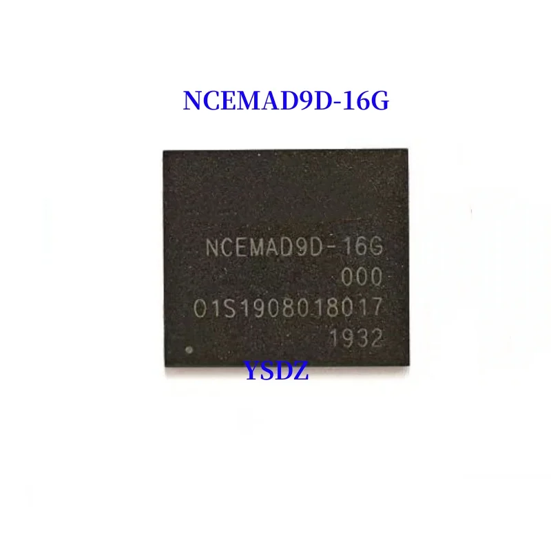 

100% New Original NCEMAD9D-16G BGA153 EMMC Chips NCEMAD9D 16G