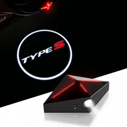 2pcs Car door welcome warning light accessories for Honda typer types civic 4d 10th gen 8th gen