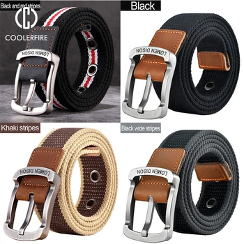 Ceinture en tissu pour hommes toile sangle homme ceinture pour étudiant concepteur hommes pantalon ceinture pour jean ceintures hommes ceintures de taille BF08