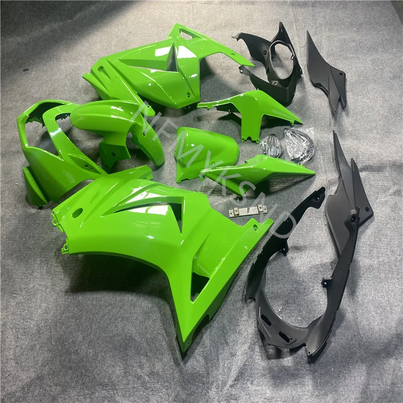 Green black fit for Kawasaki Ninja fairing ZX250  2008-2013 2014 injection molding ZX250 08-14  motorcycle fairing