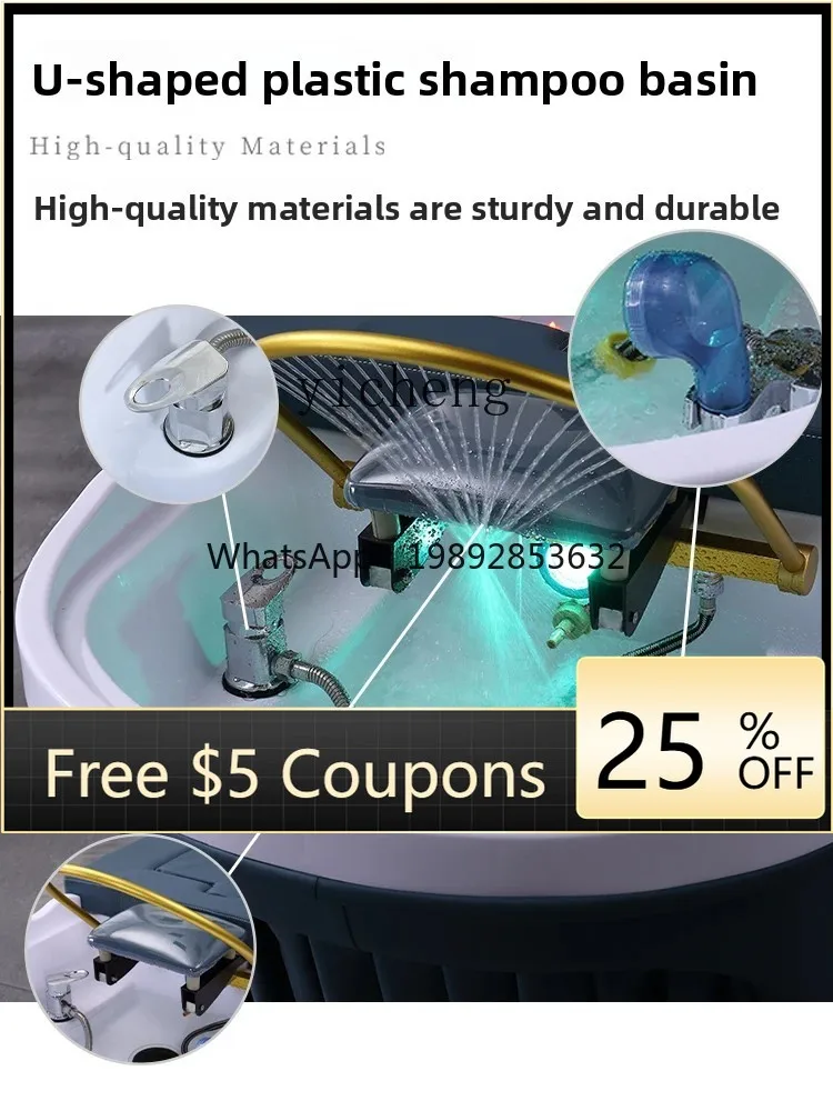

ZZ moxibustion shampoo barber shop special hair treatment speed water circulation fumigation massage moxibustion