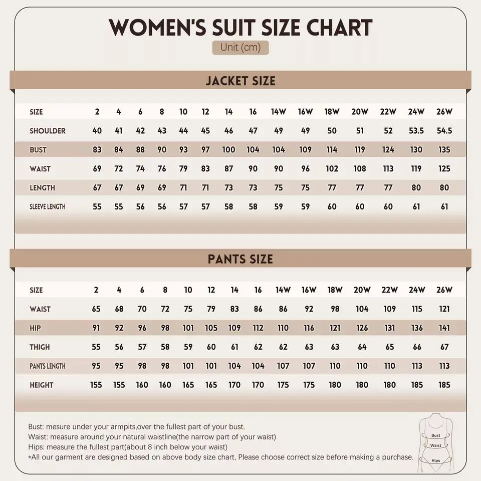 سيدات الأعمال سترة مقلمة 2 قطعة مجموعة بلغت ذروتها التلبيب أم العروس الدعاوى موضة مزدوجة الصدر السراويل دعوى مخصصة #6