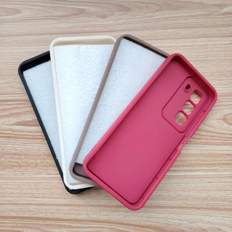 حافظة لهاتف انفينيكس هوت 60i بسيطة على شكل عين السماء من السيليكون غطاء خلفي من البولي يوريثان الحراري لهاتف انفينيكس هوت 60i ممتص للصدمات فوندا