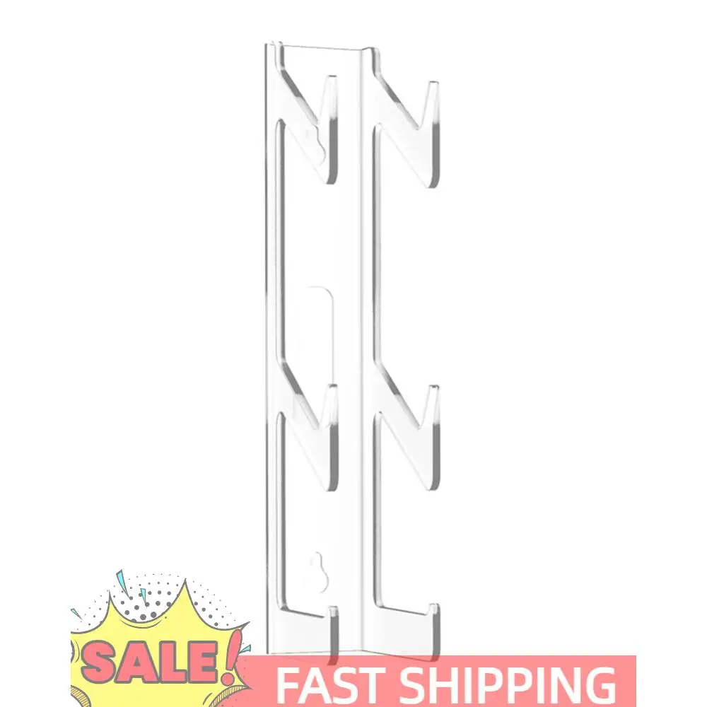 Transparent Headset Stand Hanger Space Saving Wall Mounted Game Controller Bracket Mount Storage Rack for PS4/PS3/Xbox/Switch
