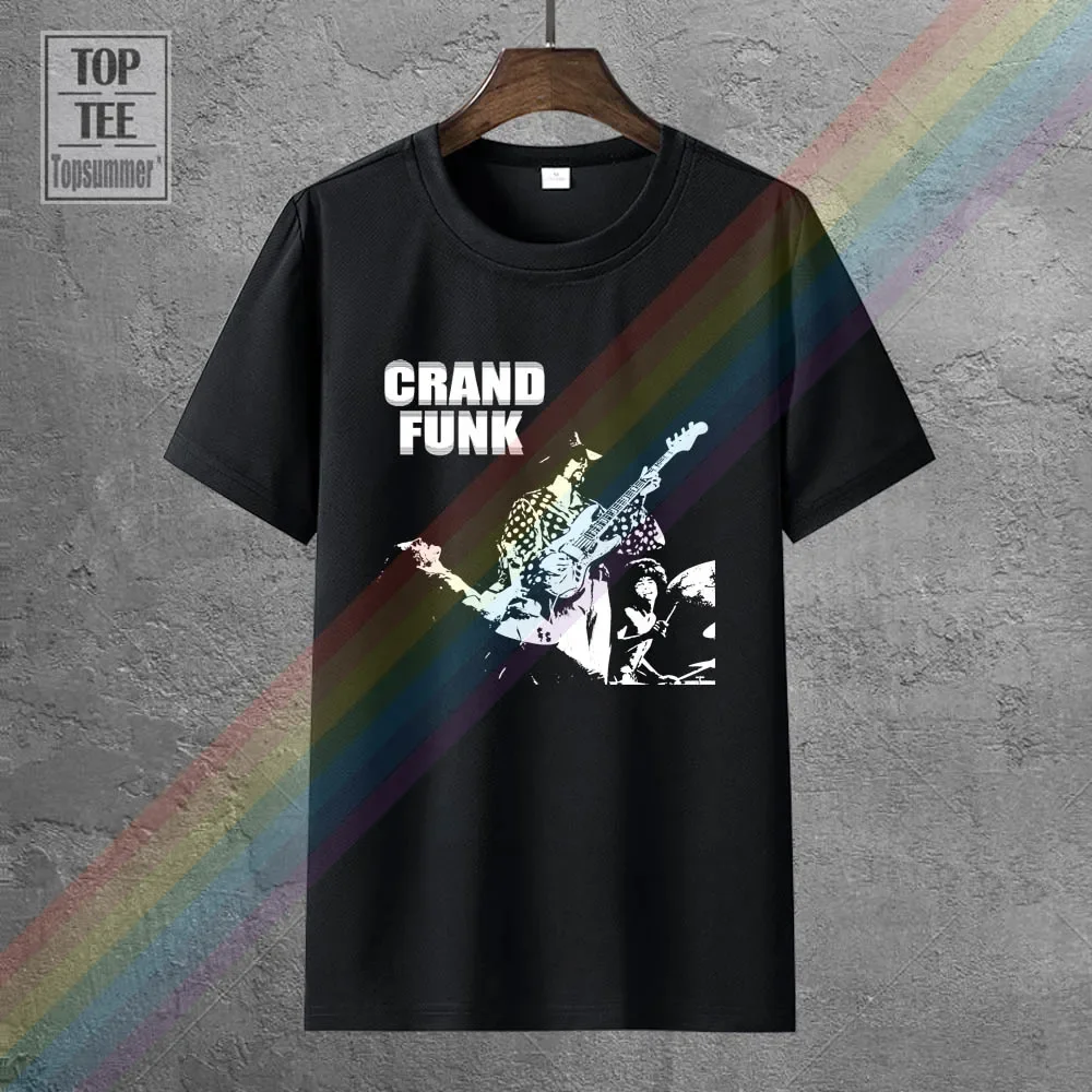 Grand Funk Railroad Album Band Logo Men'S T Shirt