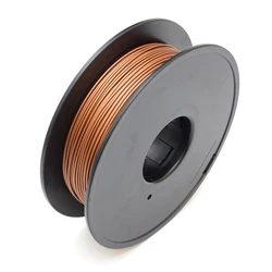 3D Printer Filament 20% Percent Metal based on PLA 1.75mm 0.5kg/1.1lb Copper Steel Iron