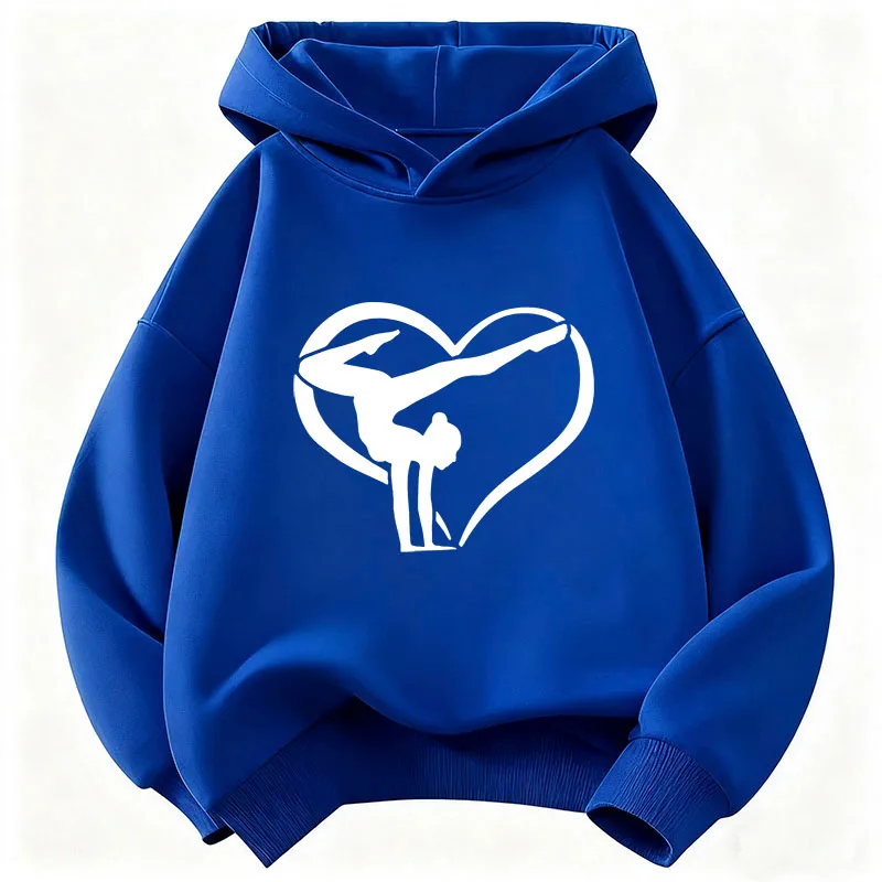 Dacing Girls Design Hoodie Kinder Y2k Kinder-Sweatshirt Kapuzenpullover für Jungen Mädchen Lässige Hoodies Hip-Hop-Kleidung