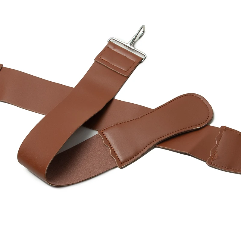 Premium Leather Sharpening Strap - Efficient Folding Knife Sharpener & Polishing Belt for Barber,  Adjustable, and Durable