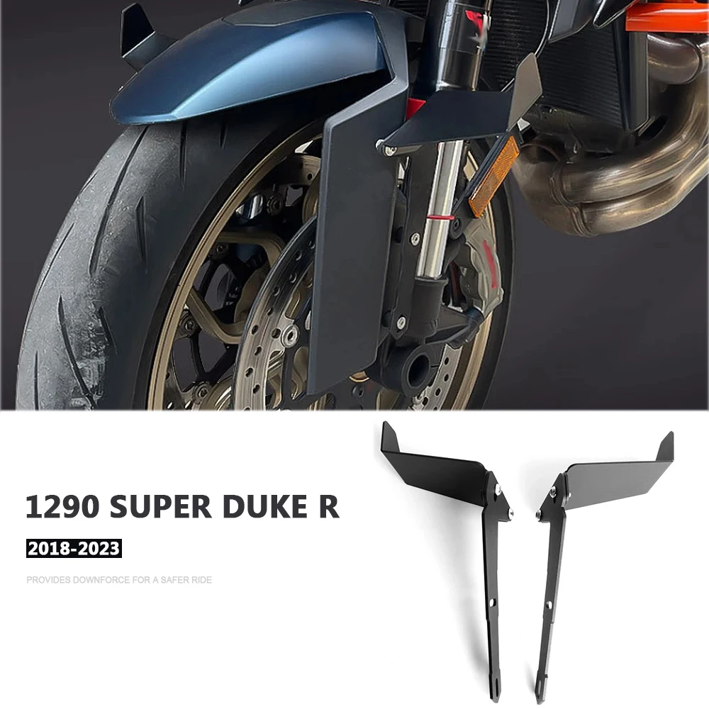 

Front Fender Fixed Wing For 1290 Super Duke R 2018-2023 Motorcycle Accessories Adjustable Aerodynamic Winglets Kit