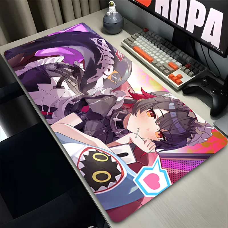 

Mouse Pad Office PC Gaming Accessories HD Keyboard Pad Anime Print Mousepad Laptop Z-zenless Zone Zero Ellen Joe Desk Mouse Mat