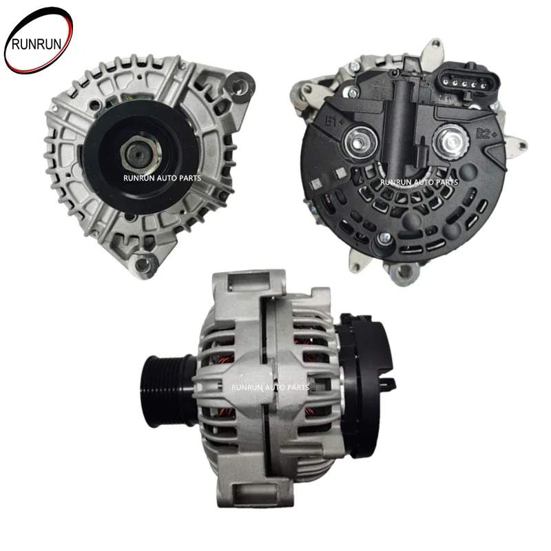 24V 130A Diesel Engine Spare Parts Alternator For John Deere 2954D Forestry Swing Machine 0124655033 12725N